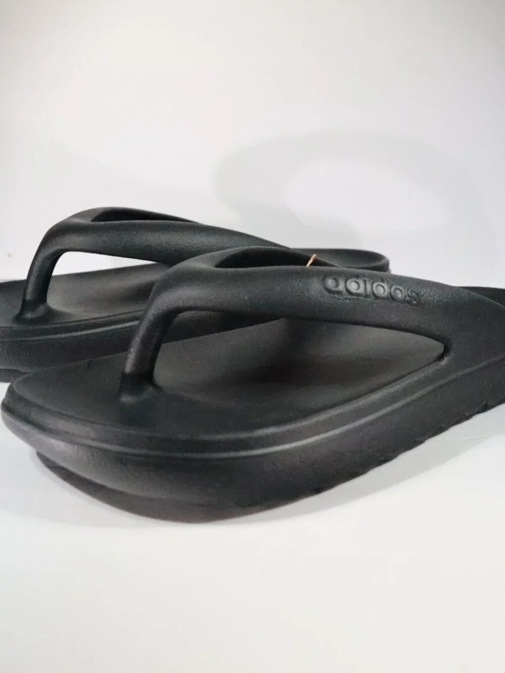 Adidas Adilette Lumia Slides Flip Flops Mens Size 10 Triple Black